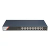 Kép 2/2 - HIKVISION DS-3E1528HP-SI-24P2T2F 28 portos Gbit PoE switch ; 20 PoE+4 HiPoE+2 SFP uplink port+2 RJ45