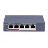 Kép 2/2 - HIKVISION DS-3E0105P-E/M (C) 5 portos PoE switch ; 4 PoE + 1 uplink port; nem menedzselhető