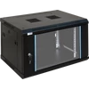 Kép 1/2 - PULSAR RWA664 19" 6U 600x450 fali rack szekrény; lapraszerelt; fekete