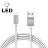 Kép 1/3 - DELIGHT 55442C-WH kábel - USB Type-C töltőkábel, 1m, fehér