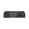 Kép 2/2 - HIKVISION DS-3T0510HP 10 portos ipari Gbit PoE switch ; 8 PoE+ / 2 HiPoE+ / 2 SFP uplink port; nem m
