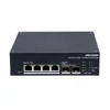 Kép 2/2 - HIKVISION DS-3T1506HP-EI-UPS 6 portos ipari Gbit PoE switch ; 4 PoE+ / 2 SFP uplink port; 1 RS485 po