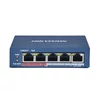 Kép 1/2 - HIKVISION DS-3E0105P-E (B) 5 portos PoE switch ; 4 PoE + 1 uplink port; nem menedzselhető