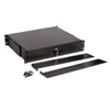 Kép 3/5 - EQUIP EZD-2-B Rackszekrény kiegészítő - Cabinet Drawer, 2U, Black