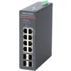 Kép 2/2 - HIKVISION DS-3T1512HP-SI-8P4FKIT(240W) 12 portos ipari Gbit PoE switch ; 8 PoE+ / 4 SFP uplink; mene