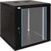 Kép 1/2 - PULSAR RWA1266 19" 12U 600x600 fali rack szekrény; lapraszerelt; fekete