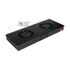 Kép 1/6 - EQUIP EZF-2-B Rackszekrény kiegészítő - Fan Module, 2 Fans, Black