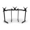 Kép 1/3 - TRAK RACER MS-FM-SIN-TR2-FM Szimulátor kiegészítő - Freestanding Triple Monitor Stand with Extra Leg