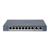 Kép 1/2 - HIKVISION DS-3E1310P-EI (B) 10 portos PoE switch ; 8 PoE + 2 RJ45 uplink port; smart menedzselhető