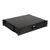 Kép 1/5 - EQUIP EZD-2-B Rackszekrény kiegészítő - Cabinet Drawer, 2U, Black