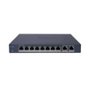 Kép 2/2 - HIKVISION DS-3E1510P-EI/M 10 portos PoE switch ; 8 PoE + 2 RJ45 uplink port; menedzselhető