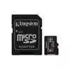 Kép 1/4 - KINGSTON SDCS2/64GB MicroSD kártya - 64GB CLASS 10 Canvas Select Plus + Adapter