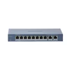 Kép 2/2 - HIKVISION DS-3E0310HP-E (C) 10 portos PoE switch ; 2 HiPoE + 6 PoE+; + 2 uplink port; nem menedzselh