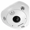 Kép 1/2 - HIKVISION DS-2CD63C5G0-IVS (1.29mm)(D) 12 MP 360° vandálb. IR Smart IP fisheye kamera; hang I/O; ria