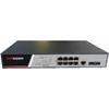Kép 1/2 - HIKVISION DS-3E2510P(B) 10 portos gigabit PoE switch ; 8 PoE + 2 SFP uplink port; teljesen menedzsel