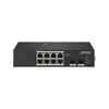 Kép 1/2 - HIKVISION DS-3T0510HP 10 portos ipari Gbit PoE switch ; 8 PoE+ / 2 HiPoE+ / 2 SFP uplink port; nem m