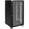 Kép 1/2 - PULSAR RS2266 19" 22U 600x600 álló rack szekrény; lapraszerelt; fekete
