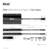 Kép 10/20 - CLUB 3D CSV-1598 USB Hub