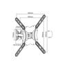 Kép 4/4 - EQUIP 650406 TV Fali konzol