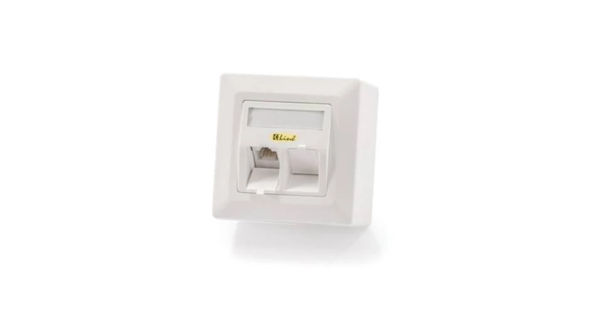 KELINE 601140 + KEJ-C6-U-TL(2) Giga+ Modulo50 Cat.6, 2xRJ45/u ...