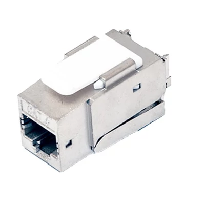 FTAA6007 FTP KEYSTONE JACK CAT6A 90°-OS SZERSZÁM NÉLKÜLI ALACSONY