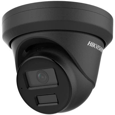 HIKVISION DS-2CD2323G2-IU-B (2.8mm)(D) 2 MP WDR fix EXIR IP turret kamera; beépített mikrofon; feket