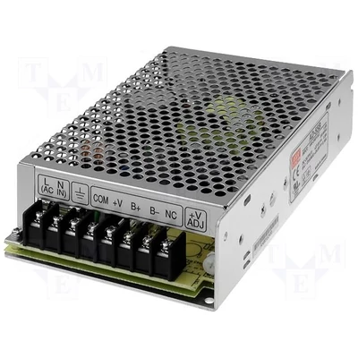 MEAN WELL AD-55B AC-DC Enclosed power supply with UPS function; Output 27.6Vdc at 2A +26.5Vdc at 0.1