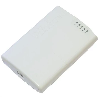 MIKROTIK PowerBox (RB750P-PBr2) PowerBOX with 650MHz CPU, 64MB RAM, 5xLAN , RouterOS L4, outdoor cas