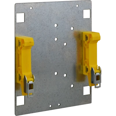 PULSAR DIN1 DIN tartókonzol tápegységekhez; 103x124x