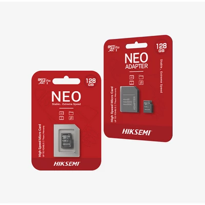 HIKSEMI HS-TF-C1(STD)/256G/NEO/AD/W Hikvision MicroSD kártya - NEO 256GB microSDXC™, Class 10 and UHS-I, 3D NAND + Adapter