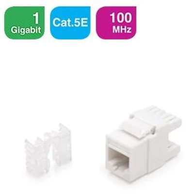 KELINE KEJ-C5E-U-WH Giga Keystone modul 1xRJ45/u, Cat.5E