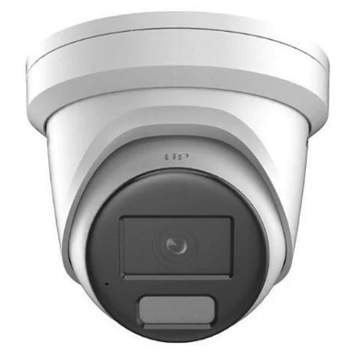 HIKVISION DS-2CD2347G2H-LISU/SL(2.8)(eF) 4 MP WDR fix ColorVu IP turret kamera; IR/láthatófény; fény- és hangriasztás; beépített mikrofon