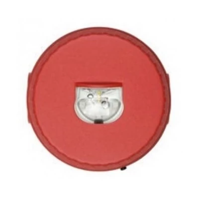 EATON 812005FULL-0107X -COOPER - hagyományos kültéri LED-es fényjelző, magas aljzat, piros tokozat