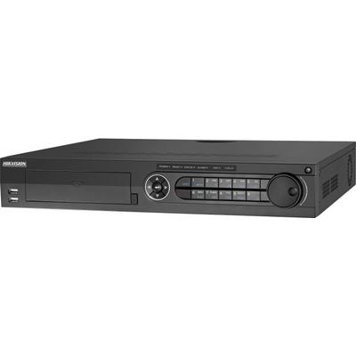 HIKVISION DS-7332HUHI-K4 32 csatornás THD DVR; 8MP@8fps; 5MP@12fps;4MP@15fps;1080p@25fps; max.48×8MP IP; riasztás be-/kimenet