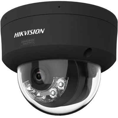HIKVISION DS-2CD2147G3-LIS2UY-B (2.8mm) 4 MP WDR fix ColorVu IP dómkamera; IR/láthatófény; hang I/O;