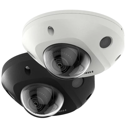 HIKVISION DS-2CD2563G2-IS(2.8mm)(BLACK) IP, Mini dómkamera, 6 MP, Fix objektív, EXIR 30m, Fekete, IR