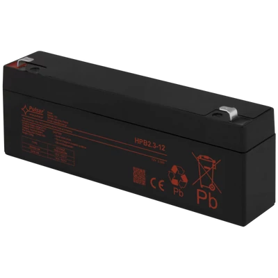 PULSAR HPB2.3-12 Akkumulátor 12V 2,3Ah; HPB széria; T1 csatlakozó