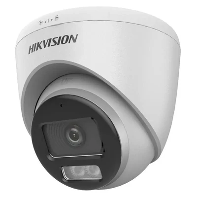 HIKVISION DS-2CE72KF0T-LFS (3.6mm) 5 MP ColorVu fix THD turret kamera; IR/láthatófény; TVI/AHD/CVI/C