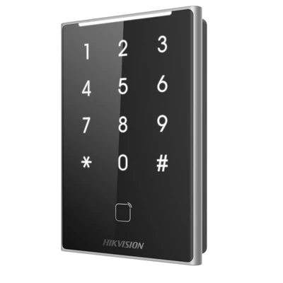 HIKVISION DS-K1109DKB Kártyaolvasó DESfire, Felica, Mifare ; RS485 vagy Wiegand kimenet; kültéri