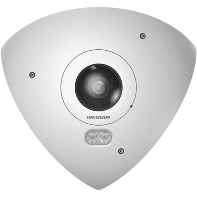 HIKVISION DS-2CD6W65G1-IVS (1.16mm) 6 MP vandálbiztos WDR IR IP fisheye kamera; hang I/O; riasztás I