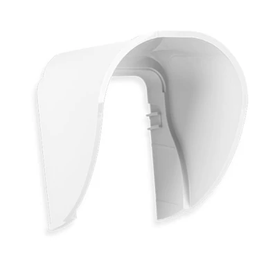 SATEL HOOD C Esővédő kültéri OPAL, OPAL Plus, OPAL Pro és AOD-200 érzékelőkhöz; fehér színben