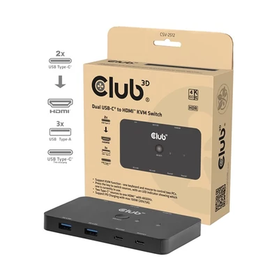 CLUB 3D CSV-2512 KVM Switch
