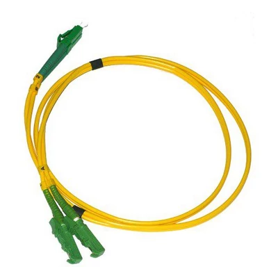 LINKEASY E2A-SCA-SM-15M-D Duplex patch kábel 2 x E2000/APC csatlakozóval + 2 x SC/APC csatlakozóval,