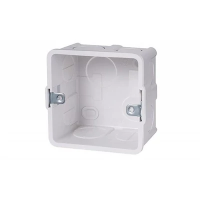 HIKVISION DS-KAB86 Műanyag süllyesztődoboz beltéri egységhez; 81x78x50 mm