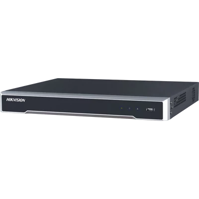 HIKVISION DS-7608NI-I2 8 csatornás NVR; 80/256 Mbps be-/kimeneti sávszélesség; riasztás be-/kimenet