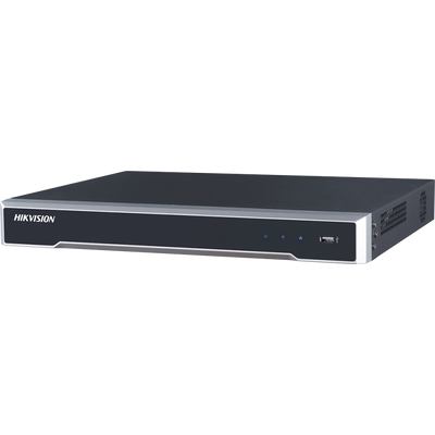 HIKVISION DS-7608NI-K2/8P 8 csatornás PoE NVR; 80/160 Mbps be-/kimeneti sávszélesség; riasztás be-/kimenet