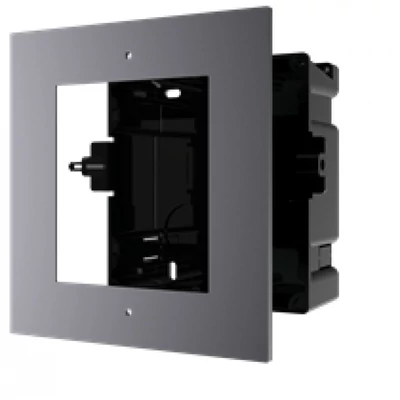 HIKVISION DS-KD-ACF1 Társasházi IP video-kaputelefon szerelőkeret süllyesztéshez; 1 modulos verzió