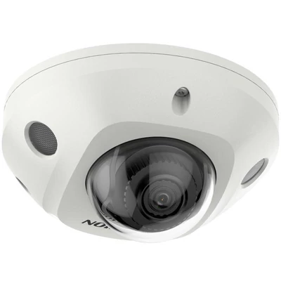 HIKVISION DS-2CD3523G2-IS (4mm)(B) 2 MP WDR fix EXIR IP mini dómkamera; mikrofon; hang I/O; riasztás