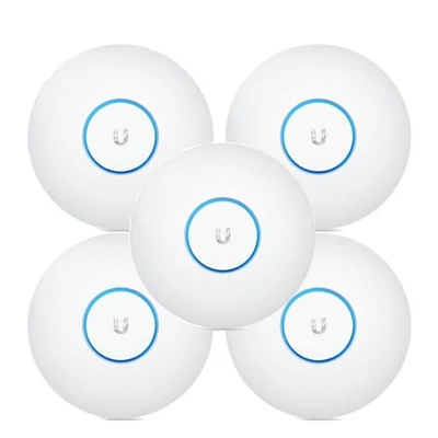UBIQUITI UAP-AC-LR-5 UniFi AP AC Long Range, indoor, 2.4GHz/5GHz AC, 3x3 MIMO, 5 pack, POE NÉLKÜL!