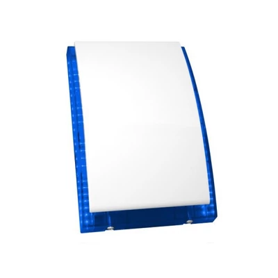 SATEL SP-4006 BL Kültéri hang- és fényjelző; akkumulátorral szerelt; ultrafényes LED-ek; piezo hang;